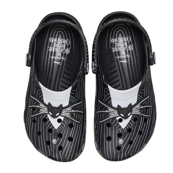 Crocs Classic Clog Mens 10 Jack Skellington Nightmare Before Christmas Black NWT main image 5